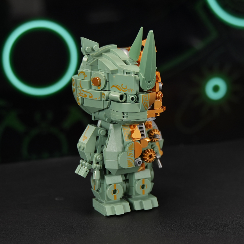 EK032 青銅機(jī)甲-犀牛尊